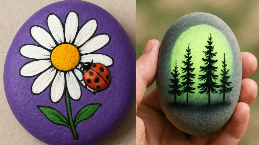Learning of amazing Rock Painting Ideas