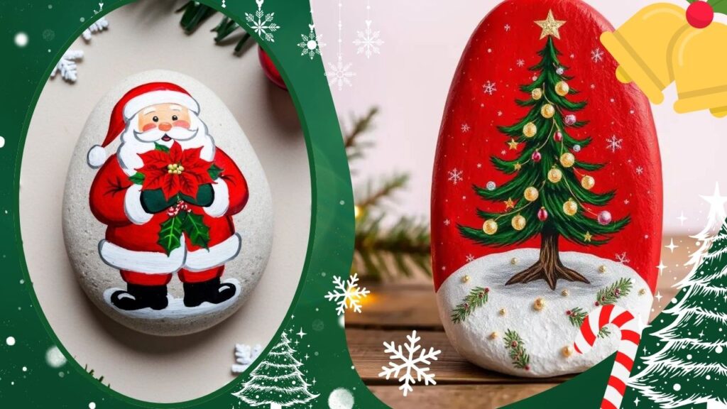 Christmas Tree Rock Art