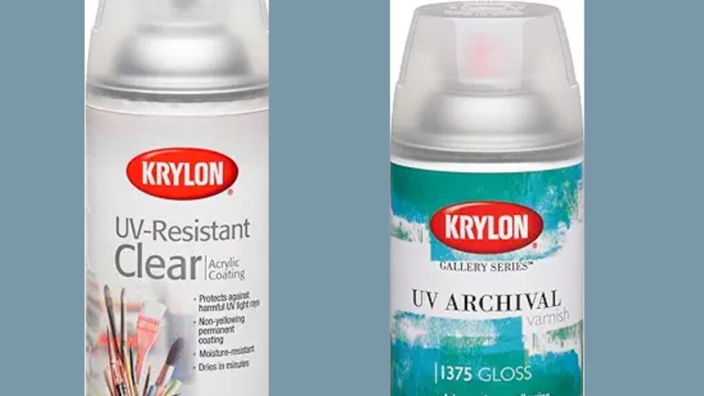 Krylon UV-Resistant Clear Spray Stealer 