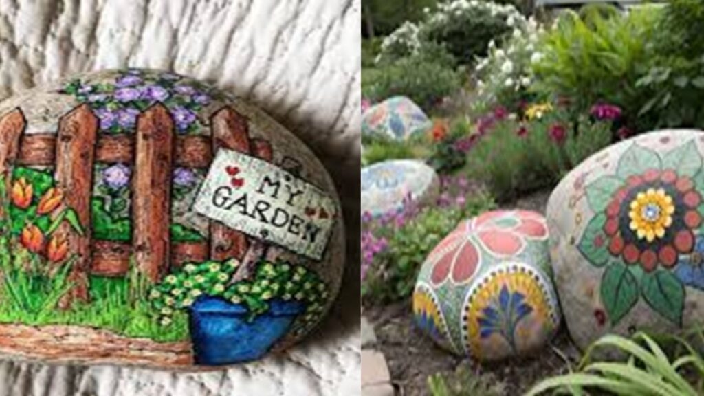Decorate Your Garden with Painted Rocks
