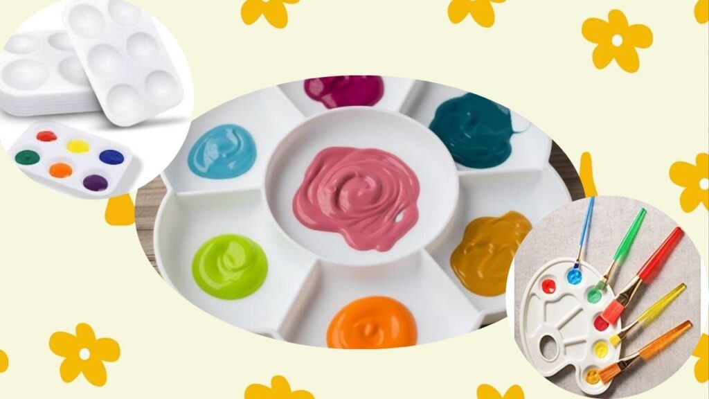 Palette or Mixing Tray for Rock Painting