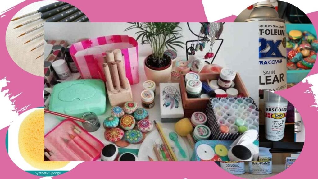 Preparing Rocks Ready for Painting 