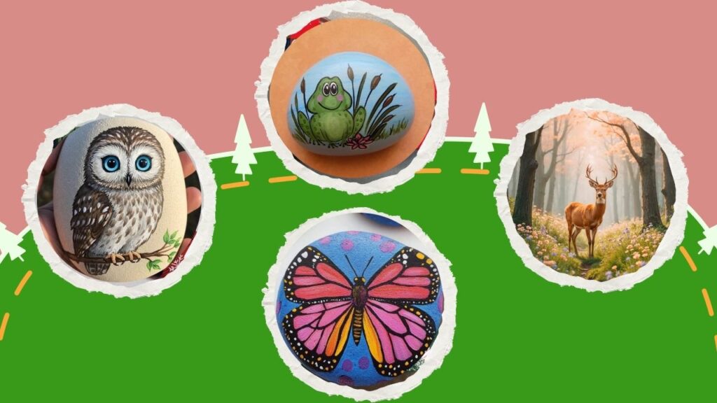 Realistic Animal Rock Painting Ideas