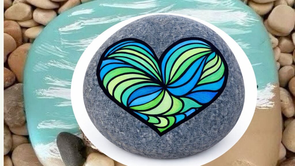 Rocks Painting Encourage Kindness