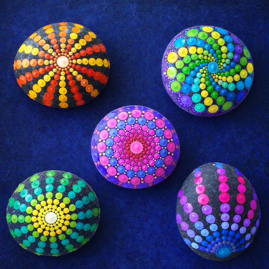 Mandala Rock Painting Ideas 