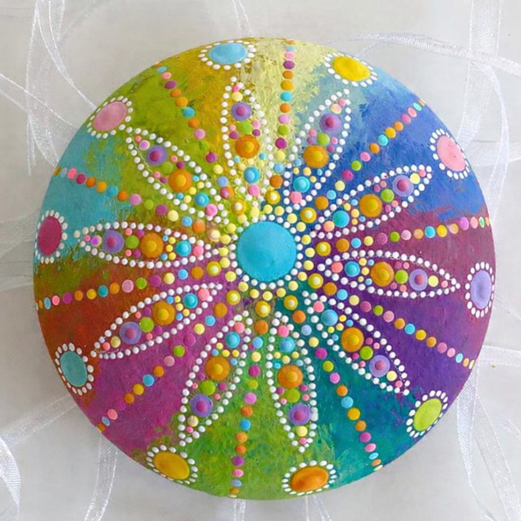 Mandala Rock Painting Ideas 