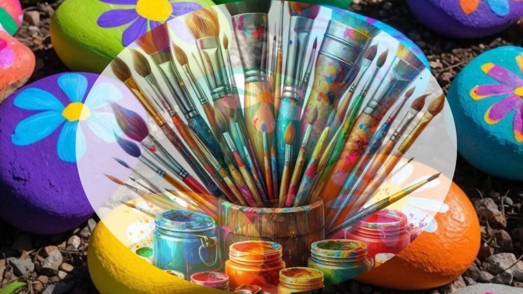 Flower Rock Painting Ideas for Beginners